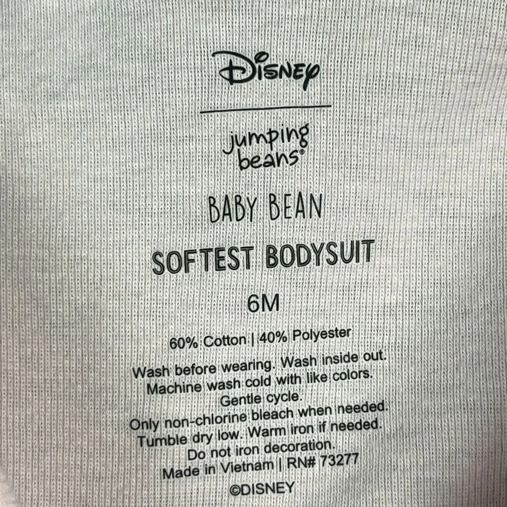 Minnie‎ Mouse Baby 6M Disney Bodysuit One Piece Jumping Beans Child Pink Softest